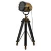 Antique Vintage Brass Industrial 140 Cm Replica Handmade Spotlight Metal Floor Standing Search Light Collectible Christmas Home Office Decor