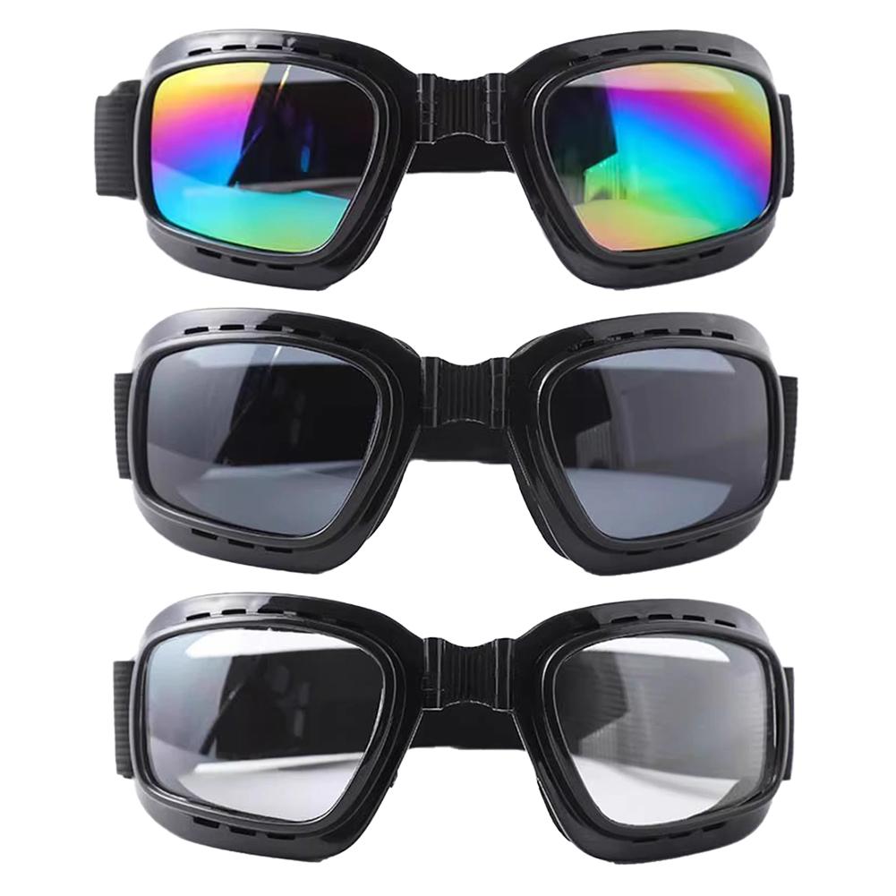 Foldable Professional Protective Glasses Shock-Proof Windproof Ski Cycling Goggles Electric Welding Glasses