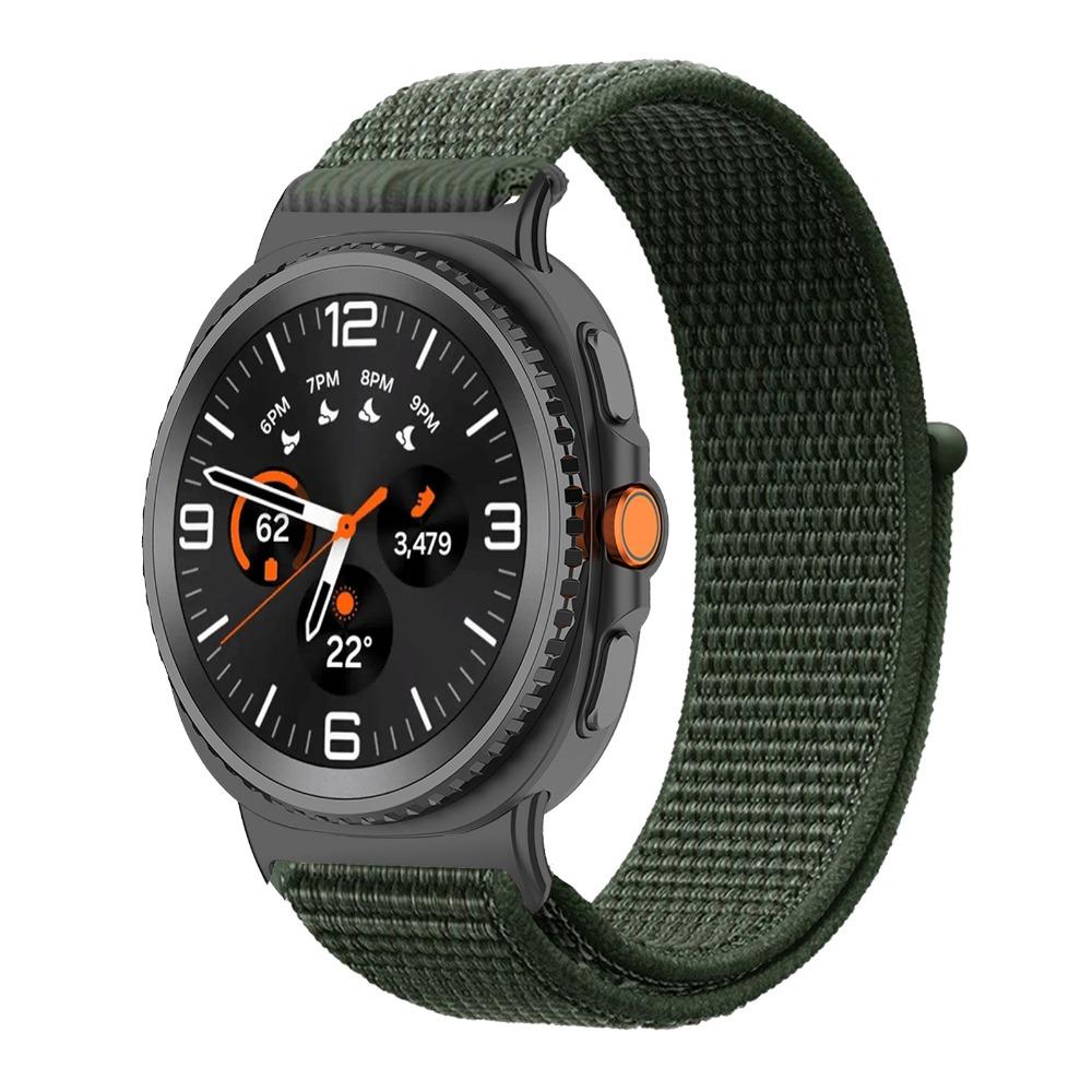 New Nylon Woven Band For Samsung Galaxy Watch 9/8 40mm 44mm Velcro Sport Watch Strap for Samsung Galaxy Watch 8 Classic 46mm Strap