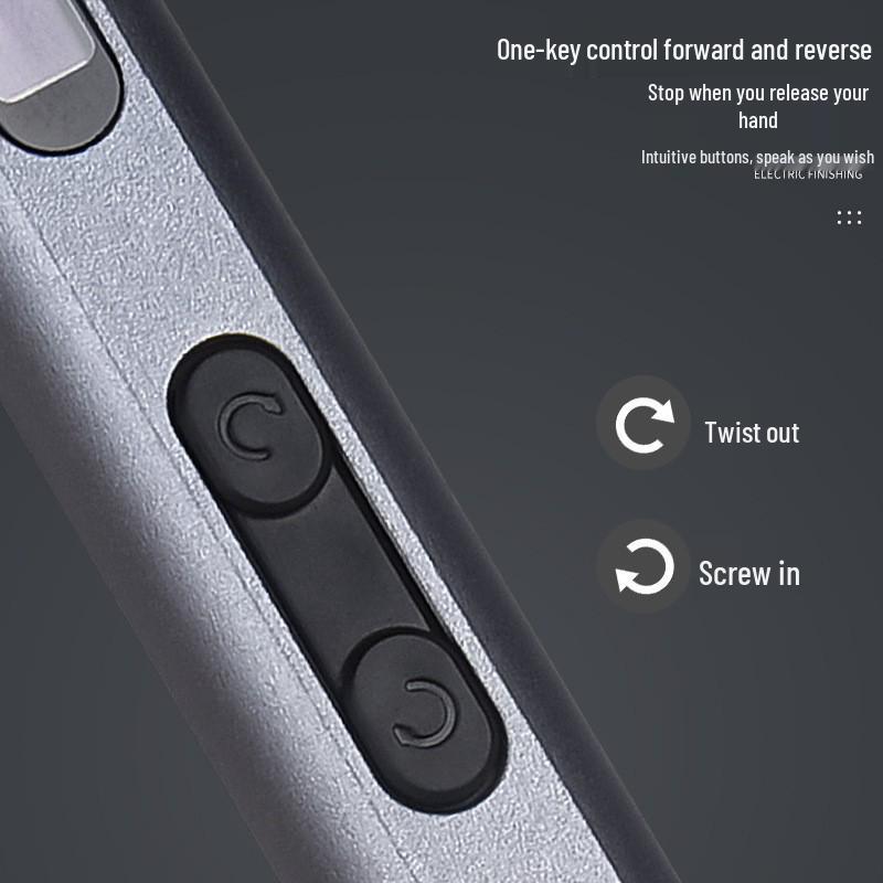 Rechargeable Electric Precision Screwdriver: 50-in-1, Silent, Long Battery Life, Portable Tool