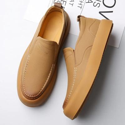 Mode Herrenschuhe Luxus Rindsleder Schuh Klassische Slipper Loafer Mokassins Leder Sneaker für Herren Weiche Sohle Fahrschuh Herrenschuhe