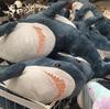 60/80/100/120/140cm Stuffed Animal Plush Shark Skin With Zipper Logo Available Shark Plush Toy Animal