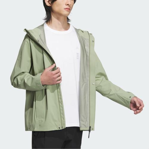 adidas casual sports waterproof, windproof, breathable jacket for men, green