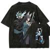 Zenless Zone Zero Anime Lover Washed Tshirt Year round clothing personality Clothes Plus Size Unisex NewModel Couples soft tee
