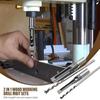 A96I-8Pcs Woodworking Square Hole Drill Bits,Wood Mortising Chisel,Square Hole Mortising Chisel Drill Bit For Mortising
