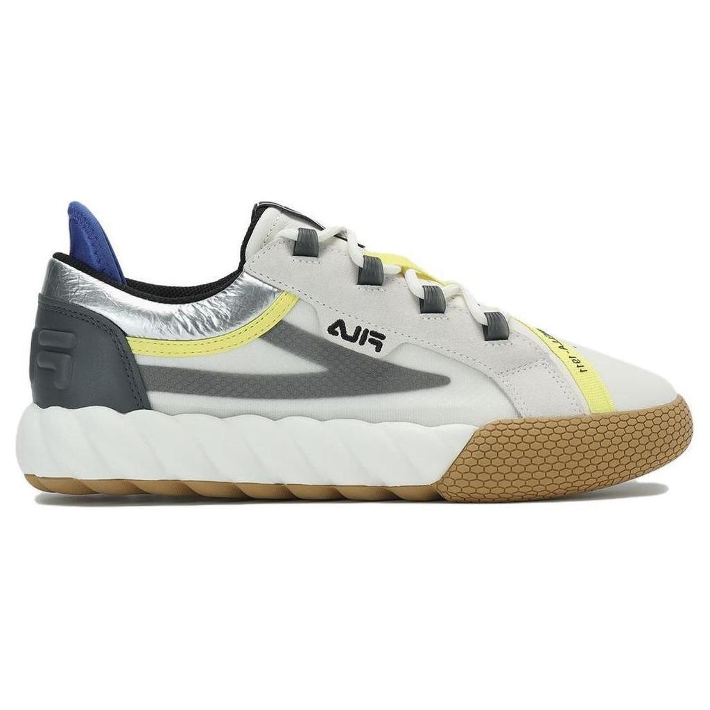 Fila Campo Non-Slip Shock Absorbing Low-Top Sneakers Men Sneakers White Gray F12M333201FST