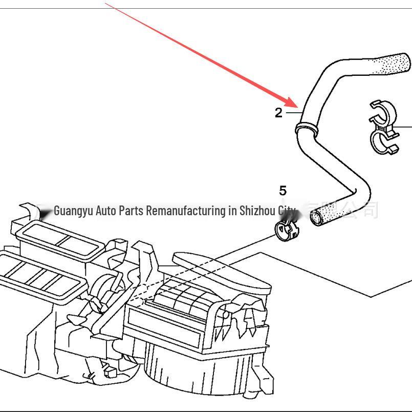 Genuine Heater Air Vent Duct for Accord, 79725-TA0-A00