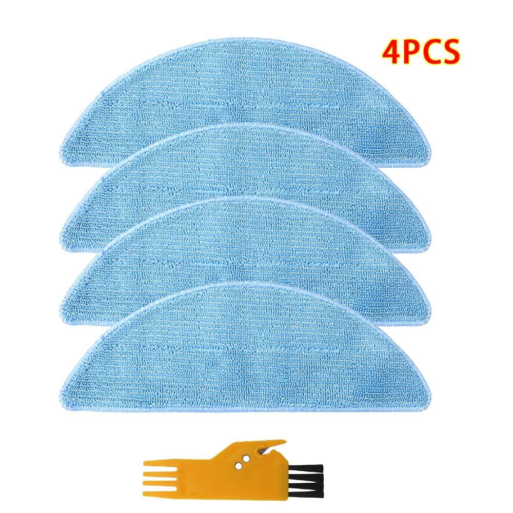 Side Brushes Hepa Filter Mop Cloth Main Brush for Neatsvor X500/600 Tesvor X500 Robotic Vacuum Cleaner Accessories Replacement