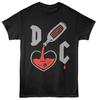 Dashboard Confessional Liquid Heart Black T-Shirt