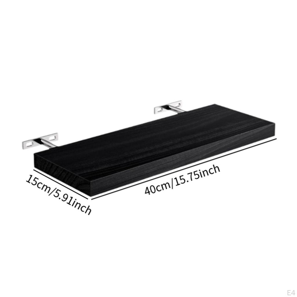 Suporte de Parede para Estante, Armazenamento para Cosméticos, Suporte de Exibição Montado Casa Escritório Cozinha