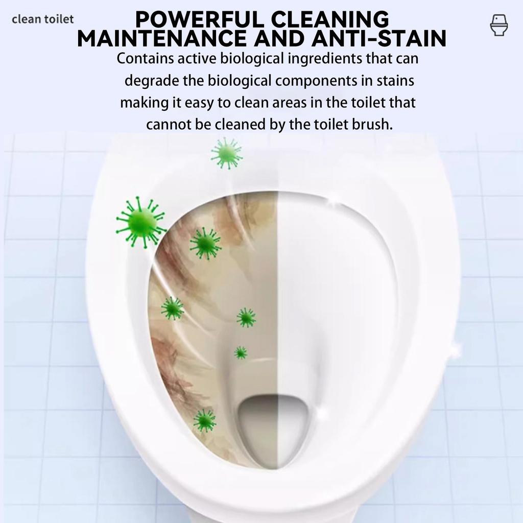 Toilet Cleaner, Powerful Cleaner, Toilet Foam Cleaner, Stain And Scale Remover(12pcs/box)