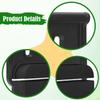 Garage Door Mounting Bracket Enhanced Security Mount Compact for Most Standard Garages Doors