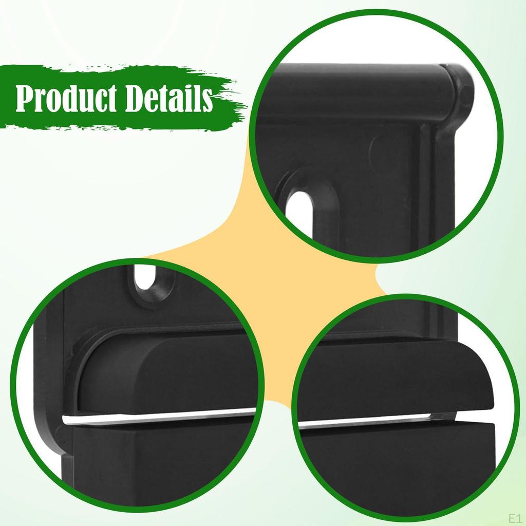 Garage Door Mounting Bracket Enhanced Security Mount Compact for Most Standard Garages Doors