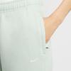 Nike Logo Fleece Cuffed Casual Sporthose Damen Hose Mattiertes-Hellgrün DA2255-321