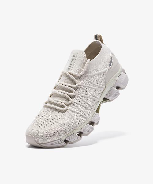 [BALLOP] Knit Running Shoes Ivory Tibat 1.0 [Shipped from Korea] 100% Authentic