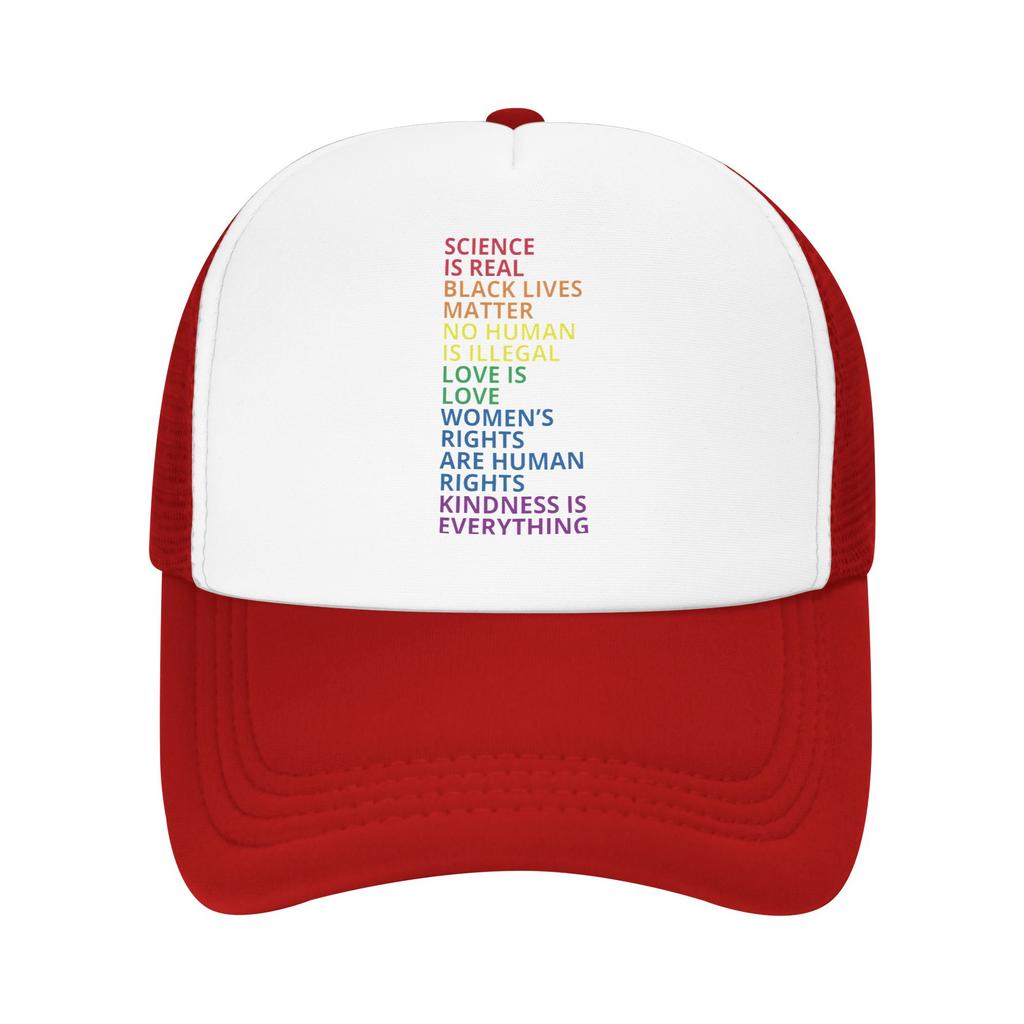 LGBT Driver LGBT Pride Trucker Caps Adult Sport  Mesh Baseball Cap Summer Breathable Fishing Hat