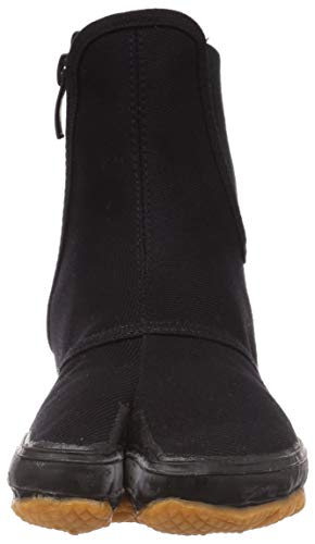 Soukaido Men's Twin Hooves Work Boots with Lightweight Tabi Socks, Black, Size 25.5 Cm, 4E