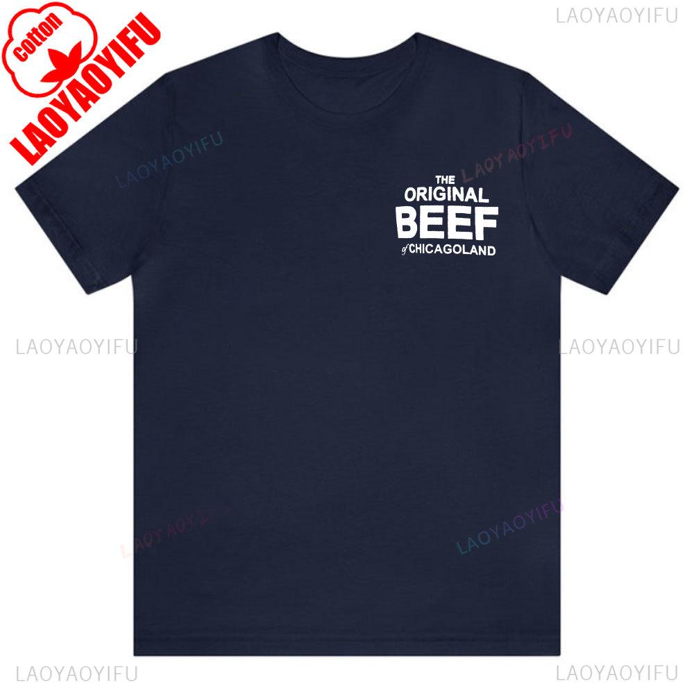 The Original Beef Berf Of Chicagoland Printed The Bear Richie Carmy Multiple Options Vintage T Shirt Summer Cotton Tee Tops