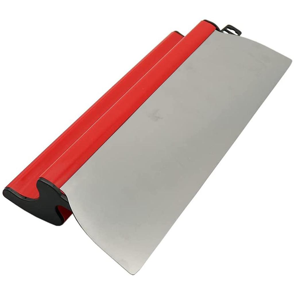 Spatola Lisciante per Stuccatura Cartongesso Professionale Design Ergonomico Acciaio Inossidabile Durevole 15,75"40cm Strumento di Finitura