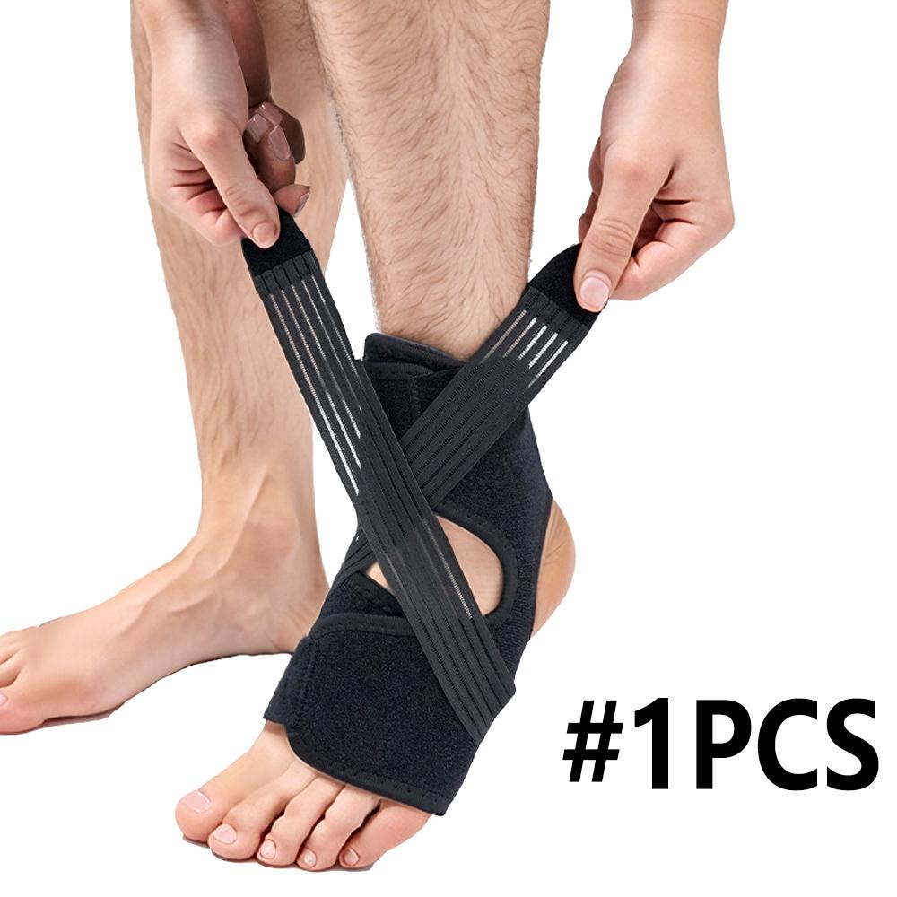 

1Pcs Ankle Support Brace,Adjustable Compression Ankle Support,For Men Women Achilles Tendon Support And Plantar Fasciitis,Sports
