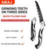 180/210/250/300mm Folding Hand Saw for Carpentry, Folding Portable Saw for Garden, Camping, Pruning, 1 Pcs.