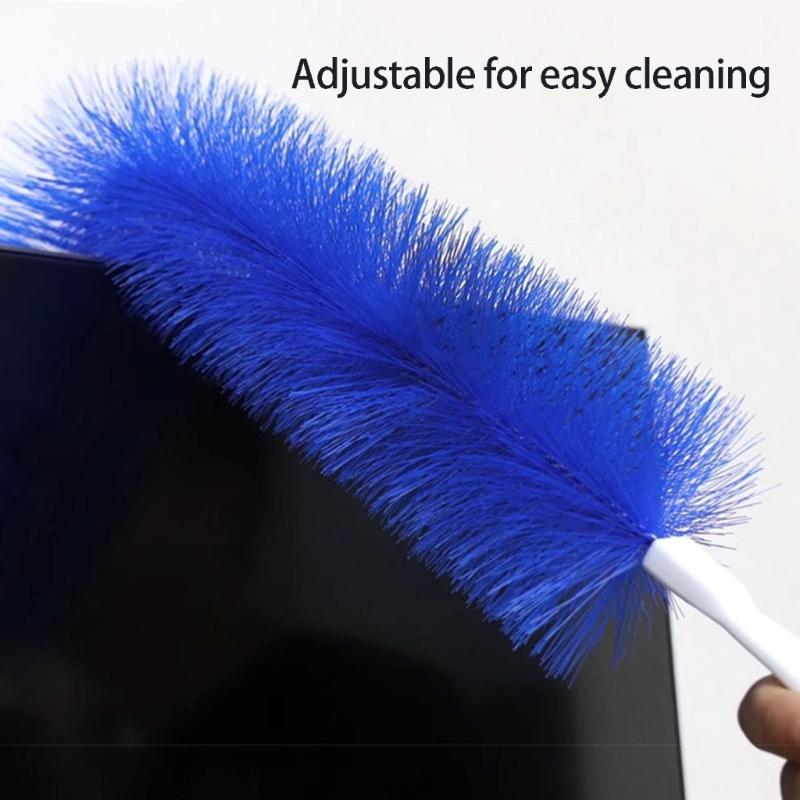 Appliance Cleaning Brush with Bendable Wire Core, Washable Dust Cleaner for Blinds and Household Cleaning Tasks