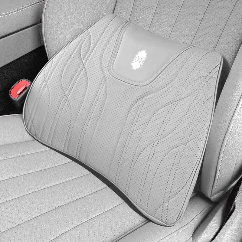 Zhijie S7/R7 & Xiangjie S9 Headrests, Lumbar Supports, Seat Cushions: All-Season, Comfortable, Breathable Leather Interior.