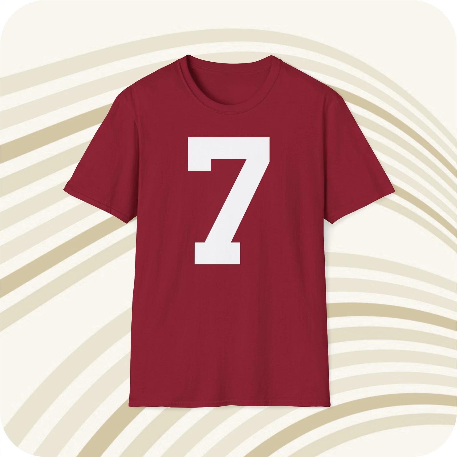 

John Elway Stanford Cardinal #7 NCAA Jersey T shirt - Front & Back Print 2XL