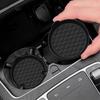 Leak-proof Silicone Car Cup Coaster - Anti-slip Round Interior Mat