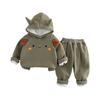 Kinder Freizeit Langarm Set, Bequeme Alltagsoutfits