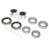 Trailer Hub Bearings Kit L68149 L68111 for 1-3/8in to 1-1/16in 3500 Lbs Trailer Axles with Seal Dust Cover Cotter Pin