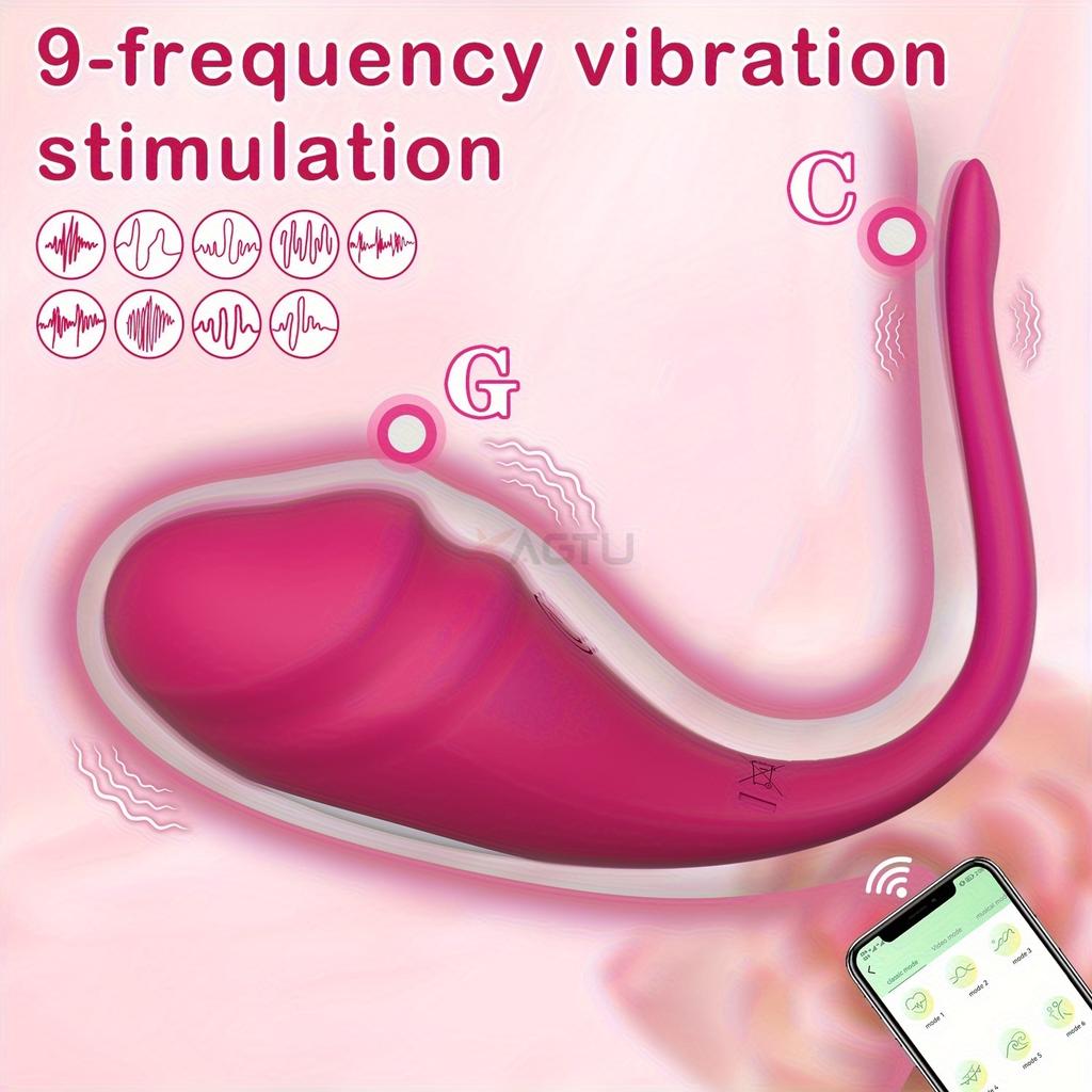 New APP Remote Control Wireless G-spot Vibrator, Female Sex Toy, Vibrating Egg, Suitable for Single Player Game