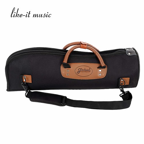MoonEmbassy Trumpet Gig Bag, Waterproof Trumpet Case, 1200D Oxford Fabric with 15mm Cotton Pad