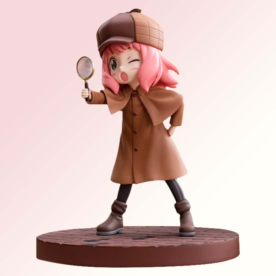 SPY X FAMILY CODE: White Figure Anime Cute Kawaii Figure Toy Doll Desk Decoration For Children Adults Fans Girl Birthday Gift