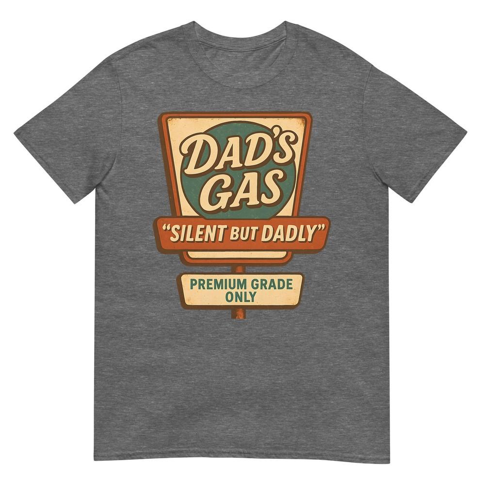 Silent But Dadly Funny Fathers Day Fart Dad Farting Vintage Tshirt