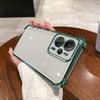 Case for Realme 14T 5G Electroplated Color Border Clear Phone Casing Cover