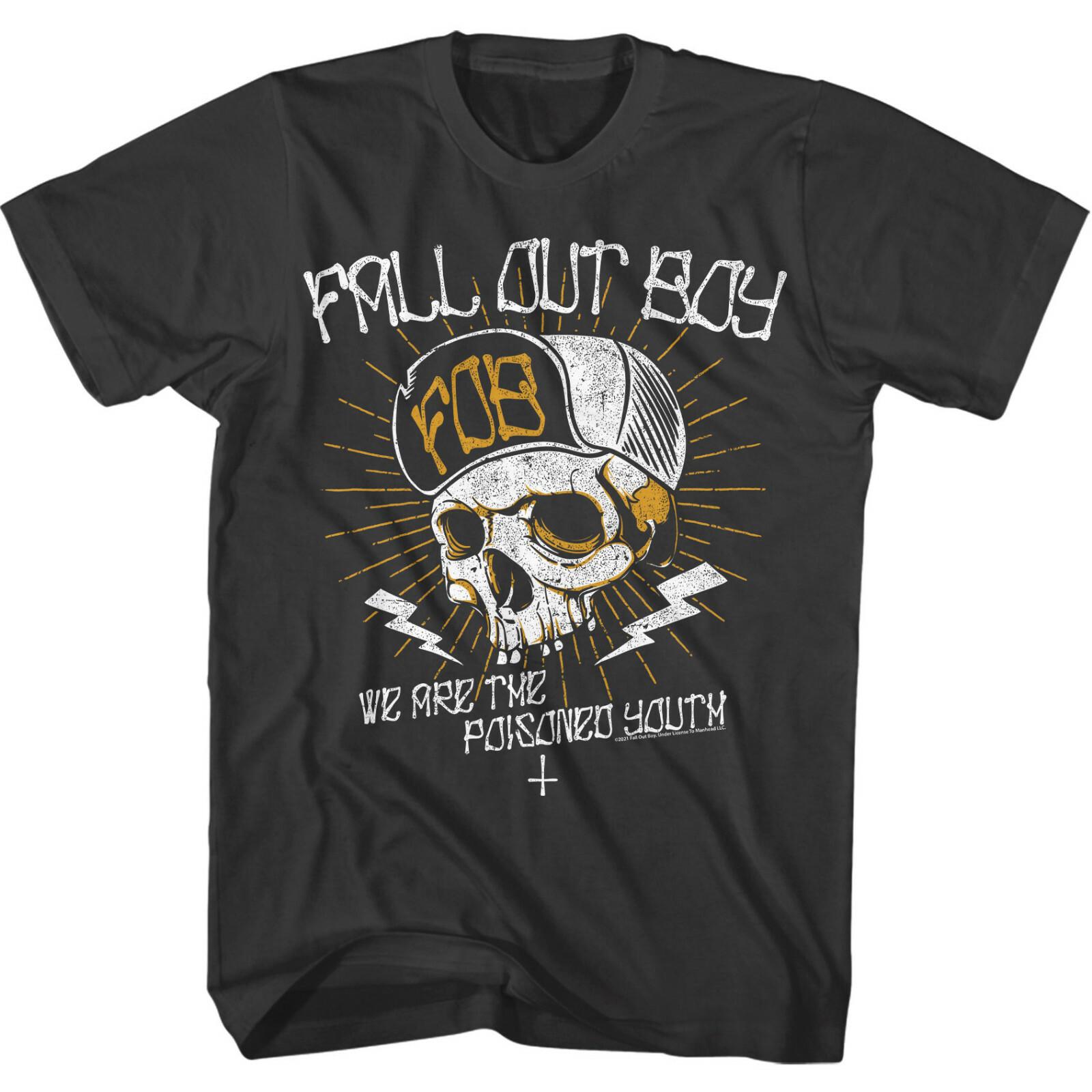 Fall Out Boy We Are The Poisoned Youth Men T Shirt Rock Band Concert Merch S