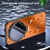 Ice Magnetic Straight Edge Lens Holder Shockproof Phone Case for vivo X200 Ultra, Heat Dissipation Wireless Charging Cover