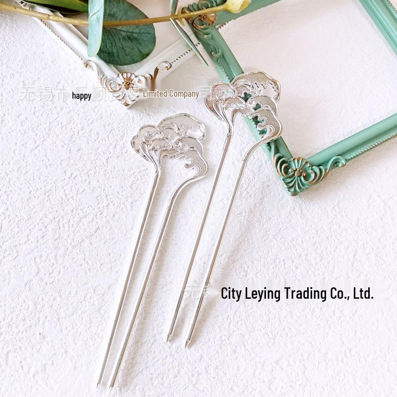 

Китайская шпилька для волос U-образной формы: Ювелирное украшение в древнем стиле из сплава