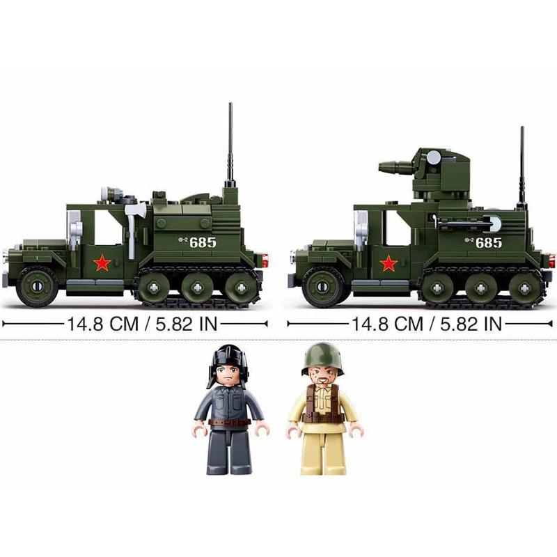 SLUBAN WW II Esercito USA Higgins Landing Craft Nave da Guerra Blocchi da Costruzione Barca Armata Marina Seconda Guerra Mondiale Moc Bricks Modello Classico Giocattolo
