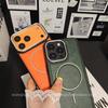 Premium Leather Magnetic iPhone 17 Pro Max Case - Anti-Slip, Drop-Proof Protective Cover Compatible with Apple iPhone 16