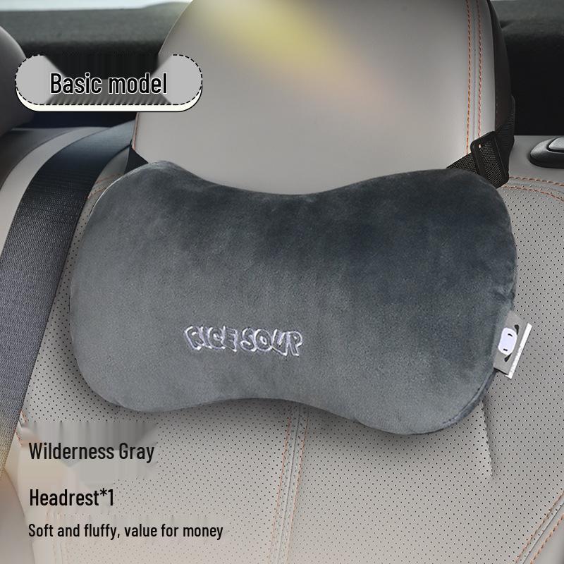 Oreiller de Repose-Tête de Voiture Dessin Animé Aichewu pour Enfants - Aide au Sommeil Mignon pour Enfants