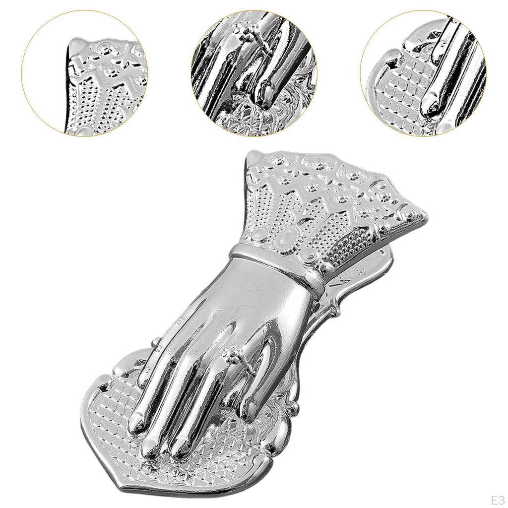 Vintage Hand Shaped Paper Clip Binder Clip, Notebook Accessories, Metal Clamp Page Holder for