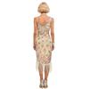 1920s Gatsby Sequin Tassel Formal Dress Retro Latin Dance Party Costume