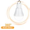 Nuova Lampadina LED a Ricarica Solare Risparmio Energetico Lampadina LED Portatile Lampada Energetica Illuminazione Casa Esterno