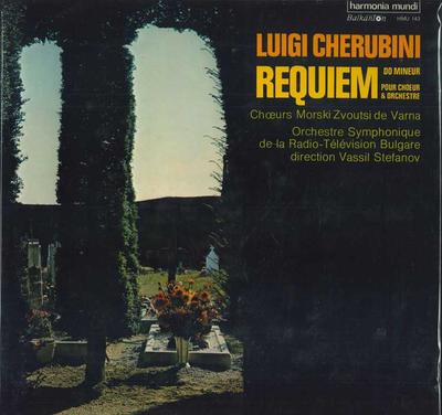 LP Schallplatte LUIGI CHERUBINI CHÖRE MORSKI ZVU Requiem d-Moll für Chor und Orchester HMU143 HARMONIA MUNDI 1973 Frankreich Klassik Gebraucht