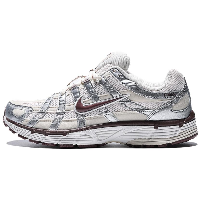 Nike P 6000 Running Shoes Women s Silver White 38