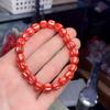 Passion Fruit Seed Women's Cinnabar Bracelet - Luck-Turning Red Beads Jewelry