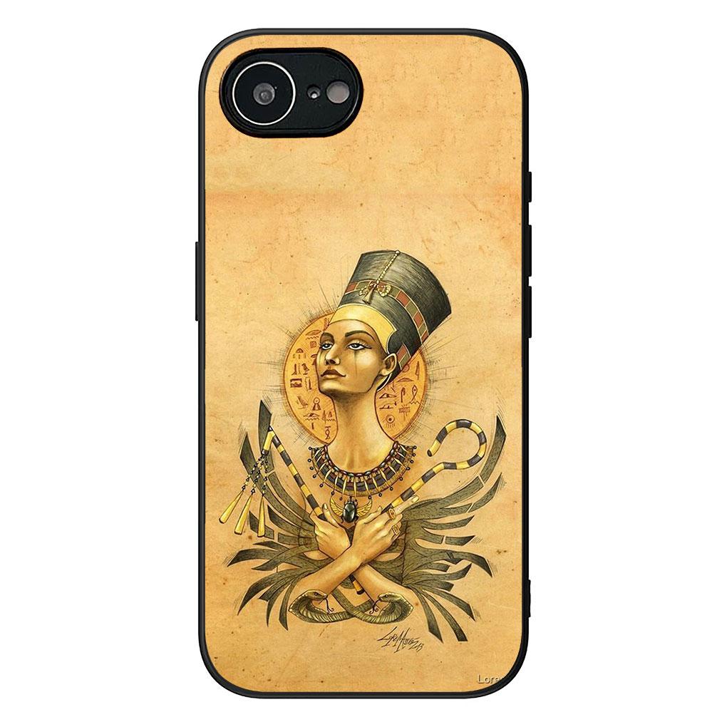 Soft Cover for Xiaomi Poco C75 C65 C71 C85 X7 X6 M6 M7 F7 F8 Ultra F6 Pro Coque Phone Case Egypt Nefertiti Anubis Ankh