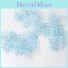 Plastic Misty Frost Bamboo Leaf Artificial Flower For Wedding Decor And Outdoor Photography